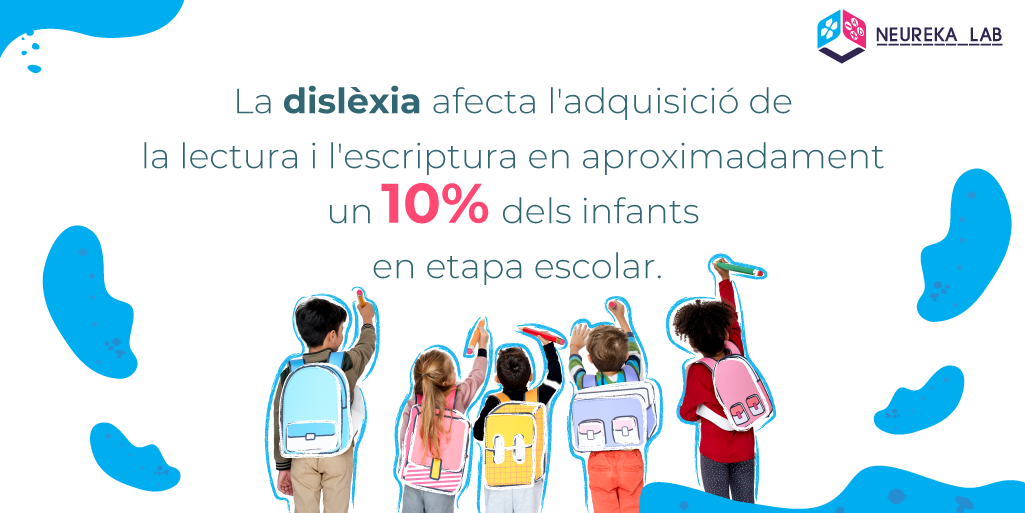 La dislèxia afecta l'adquisició de la lectura i l'escriptura en aproximadament un 10% dels infants en etapa escolar.